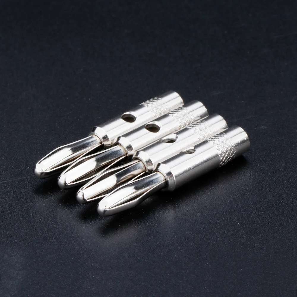 8PCS BA1402 Rhodium Plated Banana Connector hifi Electrical Plated Audio Plug Speaker Cable Banana adapter
8PCS BA1402 Rhodium Plated Banana Connector hifi Electrical Plated Audio Plug Speaker Cable Banana adapter