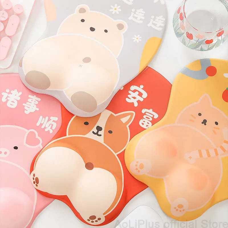 Коврик для мыши с забавными животными, подставка для запястья, мягкий мультяшный Настольный коврик для ноутбука, подушка для запястья, Наст...
Коврик для мыши с забавными животными, подставка для запястья, мягкий мультяшный Настольный коврик для ноутбука, подушка для запястья, Наст...