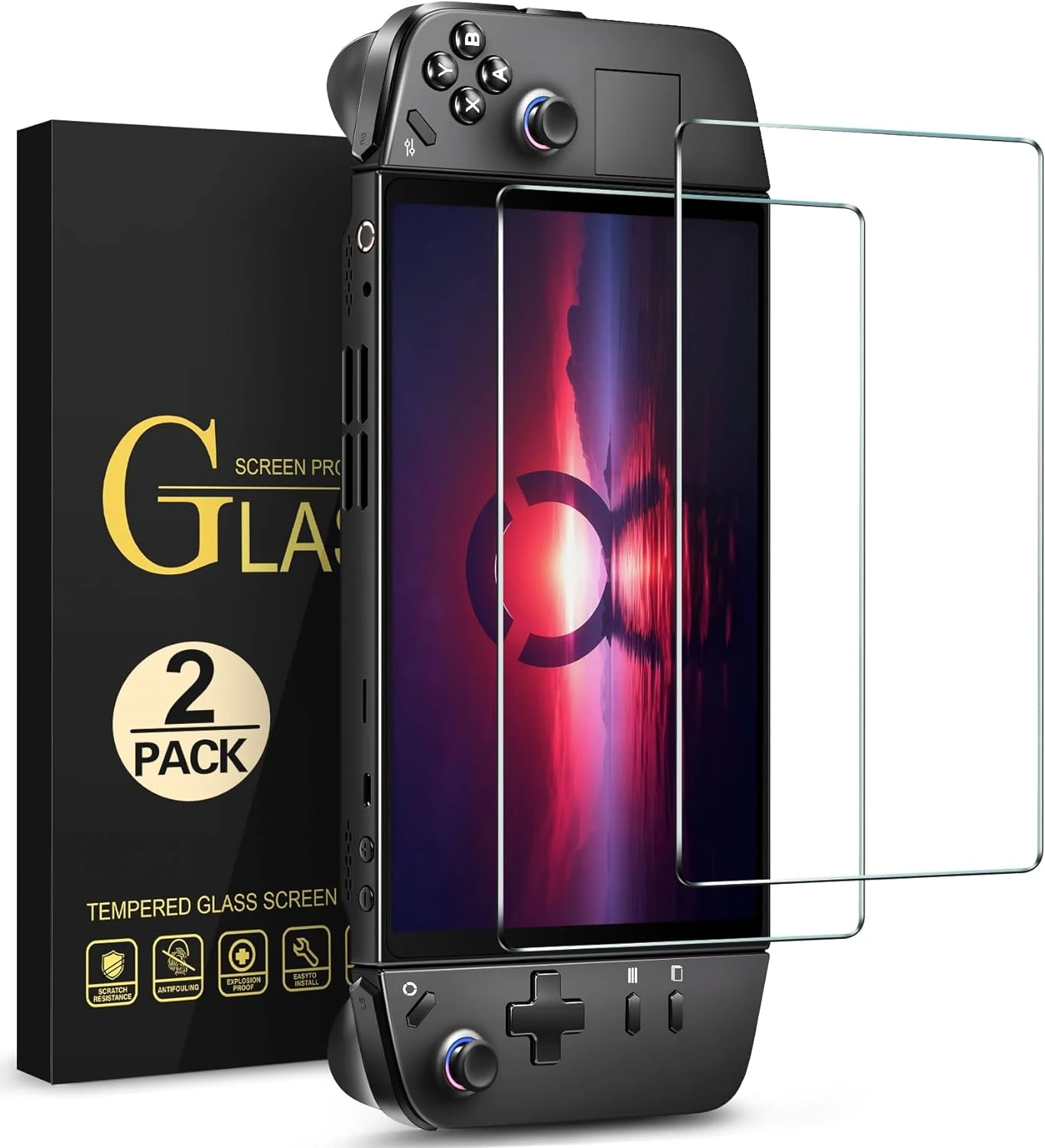 Legion Go Screen Protector Tempered Glass, Transparent Clear Anti-Scratch Screen Protector for Lenovo Legion Go Gaming Handheld
Legion Go Screen Protector Tempered Glass, Transparent Clear Anti-Scratch Screen Protector for Lenovo Legion Go Gaming Handheld
