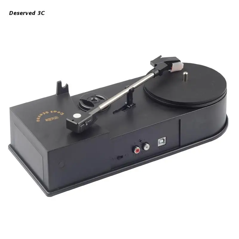 R9CB портативный виниловый в MP3 конвертер интерфейс линейный выход R + L + USB для 33/ 45 об/мин
R9CB портативный виниловый в MP3 конвертер интерфейс линейный выход R + L + USB для 33/ 45 об/мин