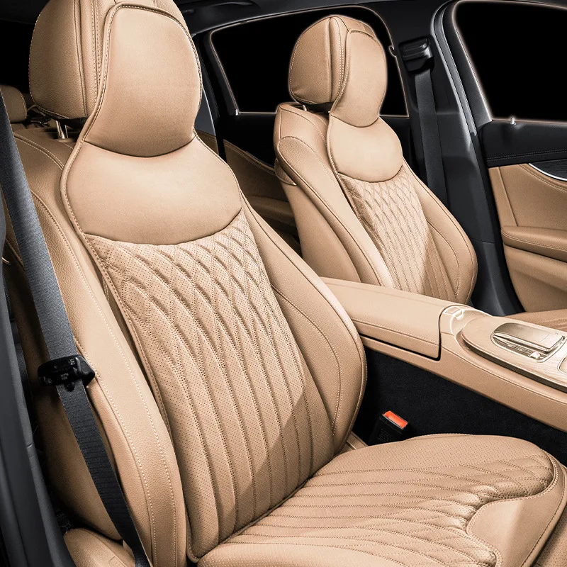 Универсальный кожаный чехол для автомобильного сиденья из наппа, четырехсезонный автомобильный дышащий удобный чехол для седла, чехлы на сиденья для автомобильных сидений
Универсальный кожаный чехол для автомобильного сиденья из наппа, четырехсезонный автомобильный дышащий удобный чехол для седла, чехлы на сиденья для автомобильных сидений