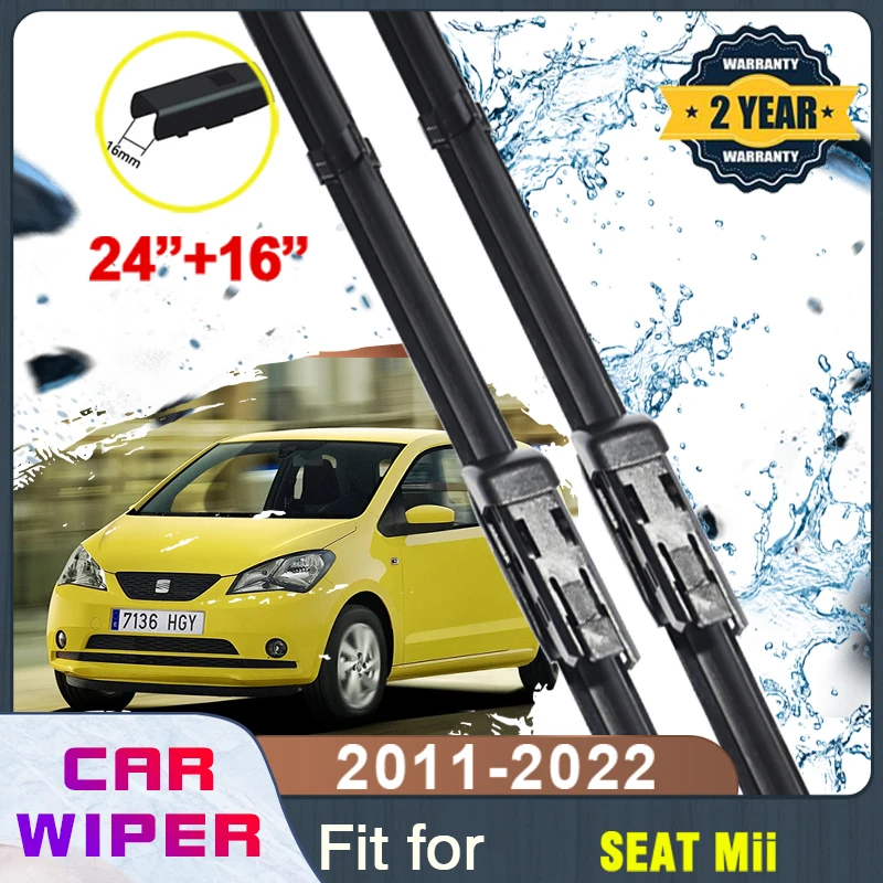 Windshield Wipers For Seat Mii e-Mii VW UP Skoda Citigo 2011~2022 Auto Parts Front Windscreen Beam Blade Wiper Car Accessories
Windshield Wipers For Seat Mii e-Mii VW UP Skoda Citigo 2011~2022 Auto Parts Front Windscreen Beam Blade Wiper Car Accessories