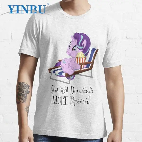 Starlight Glimmer - Popcorn fashion t shirts High quality YINBU Brand Graphic Tee starlight glimmer Men's short t-shirt
Starlight Glimmer - Popcorn fashion t shirts High quality YINBU Brand Graphic Tee starlight glimmer Men's short t-shirt