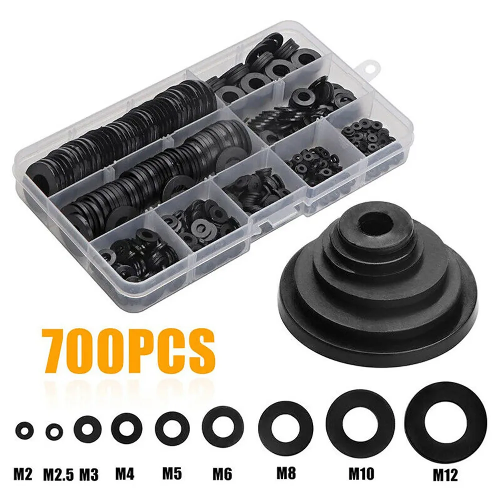 M2, M2.5, M3, M4,M5, M6, M8, M10, M12 Black Nylon Flat Spacer Washer Assortment Black Nylon Flat Washer High Quality Flat Washer
M2, M2.5, M3, M4,M5, M6, M8, M10, M12 Black Nylon Flat Spacer Washer Assortment Black Nylon Flat Washer High Quality Flat Washer
