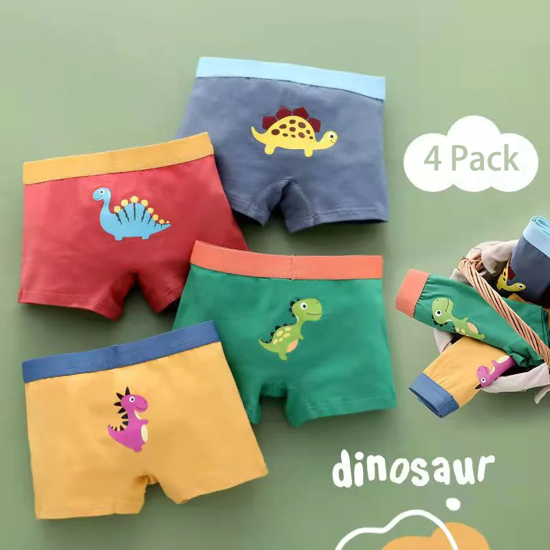 4 Piece Kids Boys Underwear Cartoon Children's Shorts Panties For Baby Boy Toddler Boxers Stripes Teenagers Cotton Underpants
4 Piece Kids Boys Underwear Cartoon Children's Shorts Panties For Baby Boy Toddler Boxers Stripes Teenagers Cotton Underpants