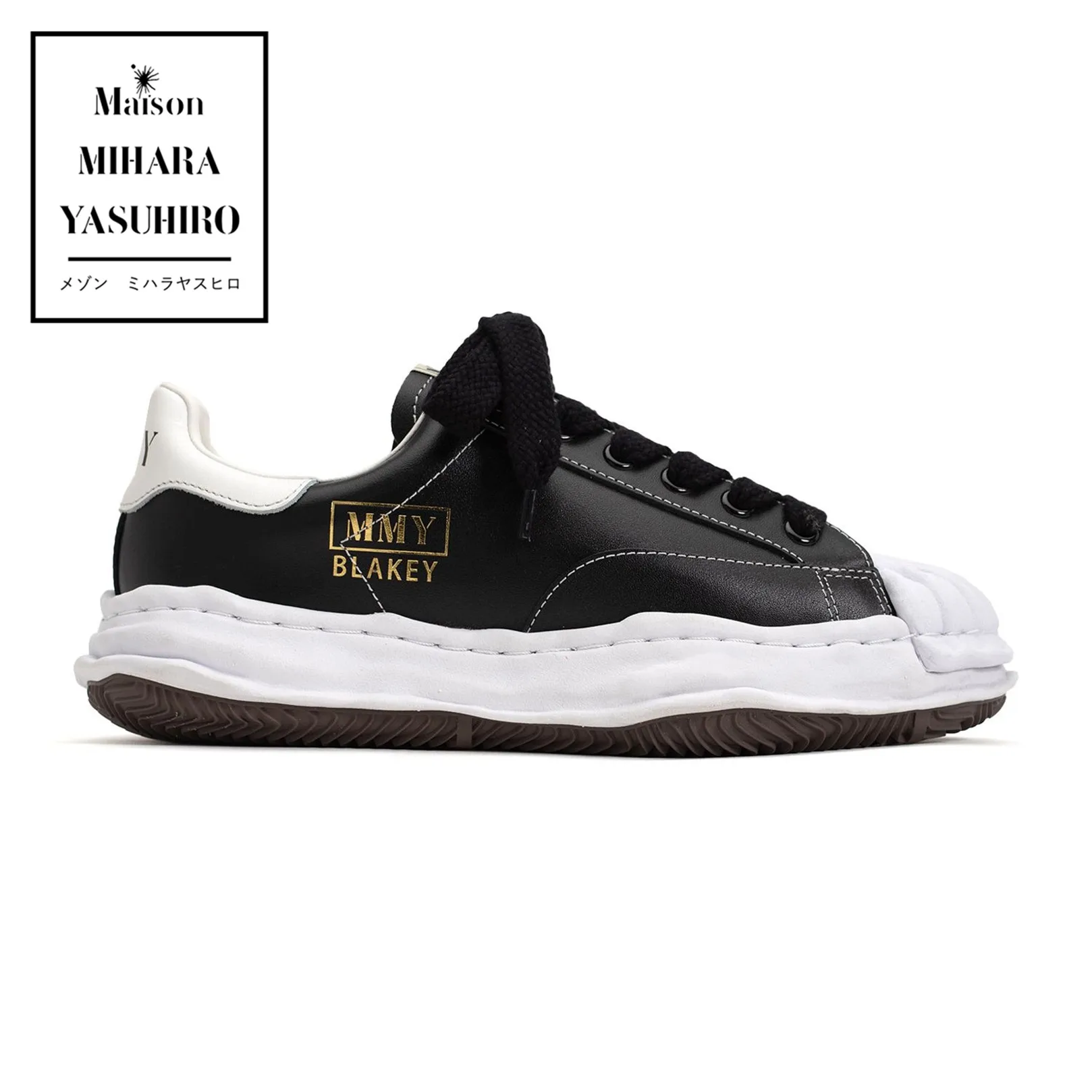 MMY Maison MIHARA YASUHIRO Wayne BLAKEY VL OG Sole Leather Low-top Sneaker Men's Casual shoes Women's Letter printing
MMY Maison MIHARA YASUHIRO Wayne BLAKEY VL OG Sole Leather Low-top Sneaker Men's Casual shoes Women's Letter printing