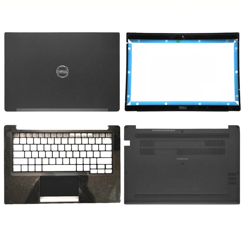 

Новая задняя крышка для ноутбука/передняя панель/Подставка для рук/Нижняя деталь для Dell Latitude E7380 E7390 7380 7390 0T7C6V OYNM35, Черная