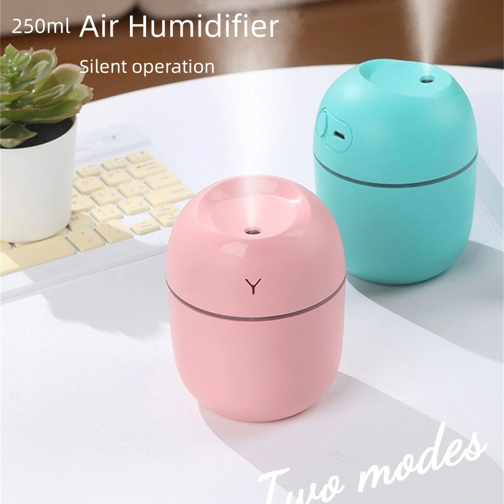 

250ml Mini Air Humidifier Home Car USB Aroma Diffuser Quiet Operation Automatic Power-off Mist Maker Увлажнитель Воздуха