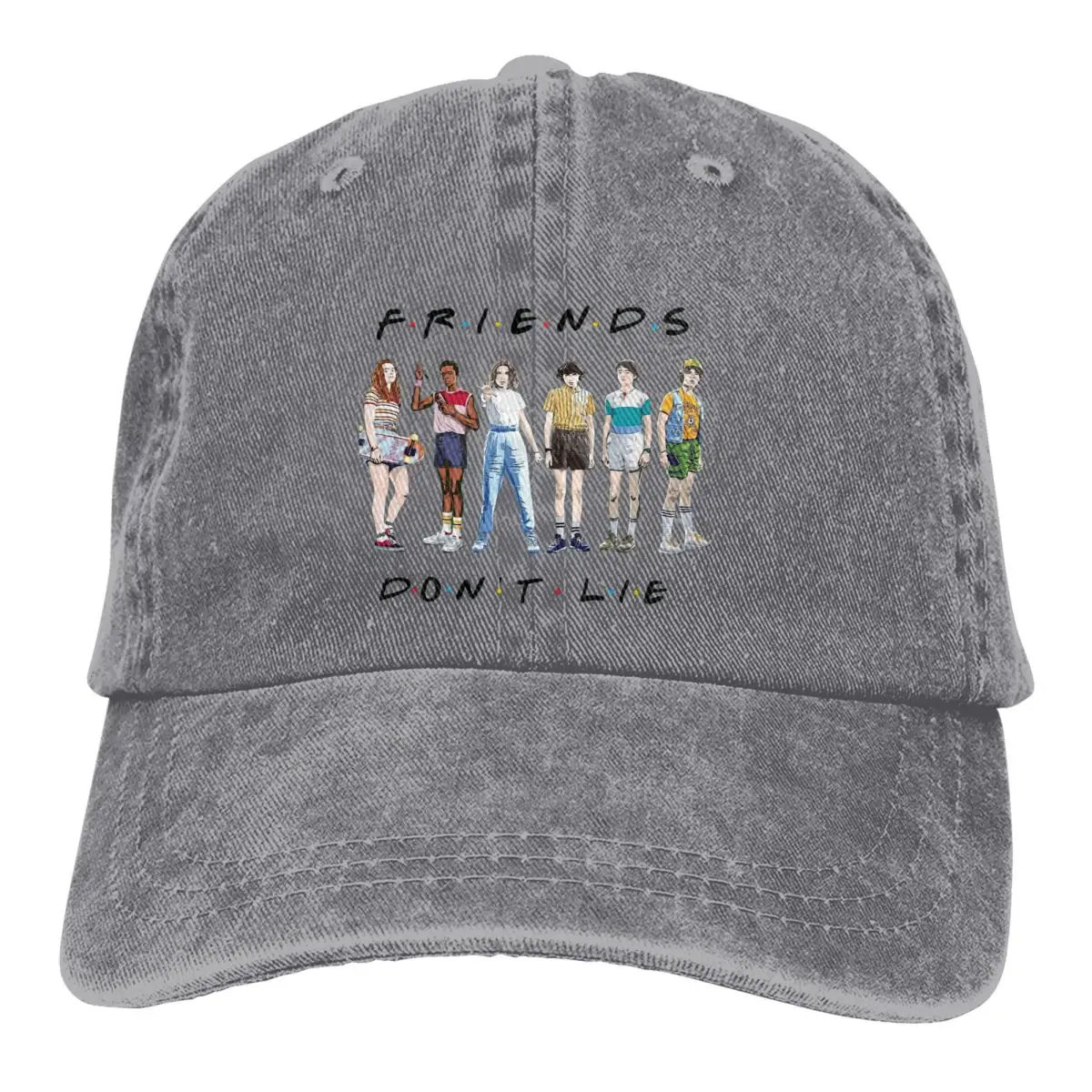 Friends Baseball Cap Men Hats Women Visor Protection Snapback Stranger Things Eleven Horror Film Caps
Friends Baseball Cap Men Hats Women Visor Protection Snapback Stranger Things Eleven Horror Film Caps