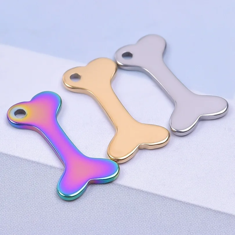 WZNB 10Pcs 15x18mm Stainless Steel Dog Bone Charms for Jewelry Making Earring Pendant Necklace Accessories Diy Material
WZNB 10Pcs 15x18mm Stainless Steel Dog Bone Charms for Jewelry Making Earring Pendant Necklace Accessories Diy Material