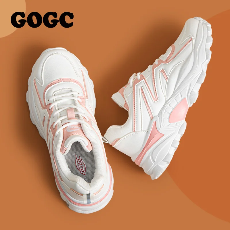 Кроссовки GOGC женские, модная спортивная повседневная обувь, дышащие удобные, на платформе, G6734, весна-осень 2022
Кроссовки GOGC женские, модная спортивная повседневная обувь, дышащие удобные, на платформе, G6734, весна-осень 2022