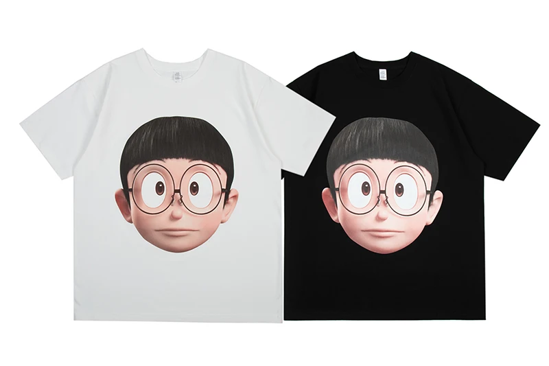 Hip Hop Men Women Streetwear T-Shirt Glasses Boy Cartoon Print Tee Summer Cotton Short Sleeve
Hip Hop Men Women Streetwear T-Shirt Glasses Boy Cartoon Print Tee Summer Cotton Short Sleeve