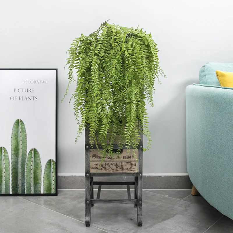 Simulation Green Plants 90cm Dripping Grass Wall Hanging Wedding Party Hotel Living Room Balcony Vine Pendant Home Decoration 
Simulation Green Plants 90cm Dripping Grass Wall Hanging Wedding Party Hotel Living Room Balcony Vine Pendant Home Decoration