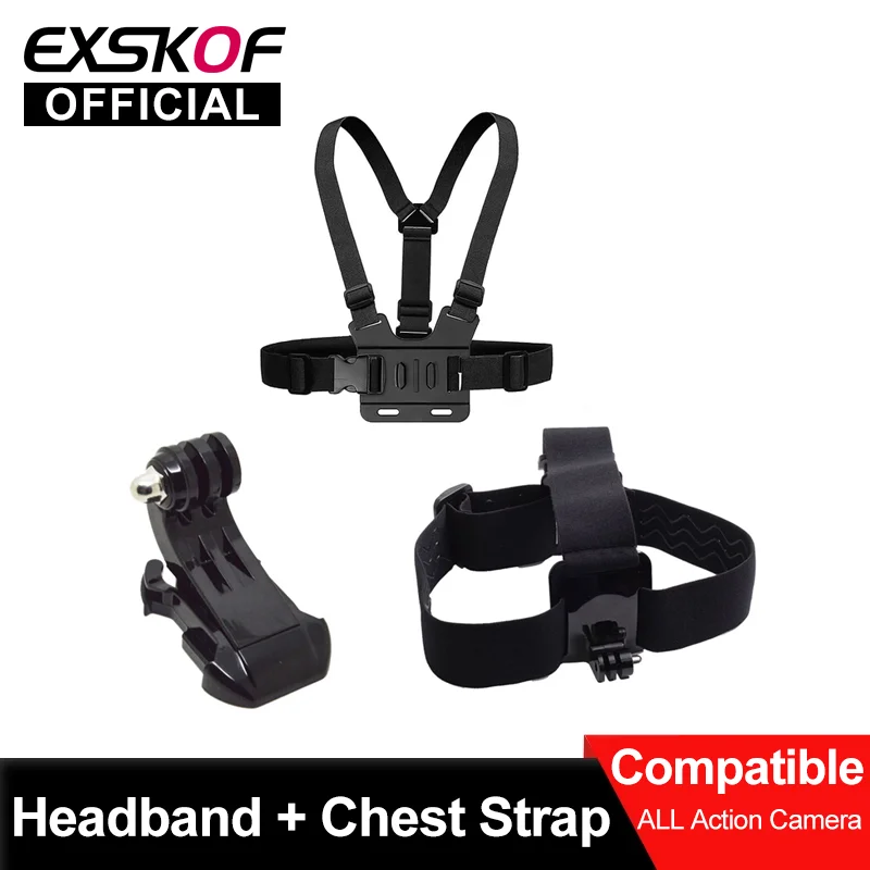 

Chest Harness Mount Head Belt Strap For SJCAM SJ10 SJ9 SJ4000 SJ5000 M10 GoPro Hero 9 8 7 6 5 4 3+ 3 Action Camera Accessories