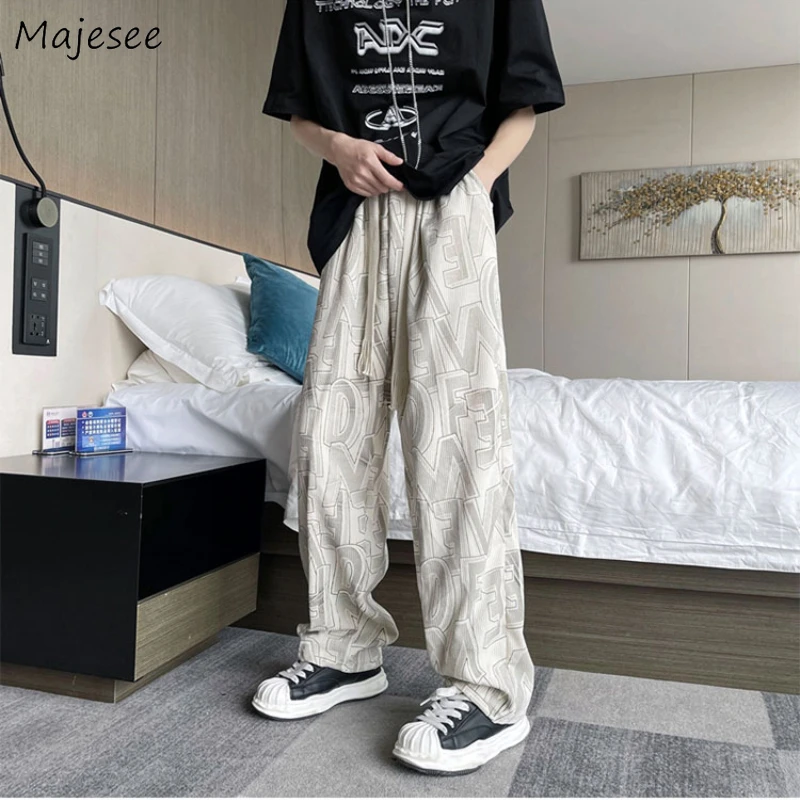 Pants Men Handsome Hip Hop Stylish All-match Streetwear Loose Ins Teens Ulzzang Casual Summer Newly Штаны Cool Design College
Pants Men Handsome Hip Hop Stylish All-match Streetwear Loose Ins Teens Ulzzang Casual Summer Newly Штаны Cool Design College
