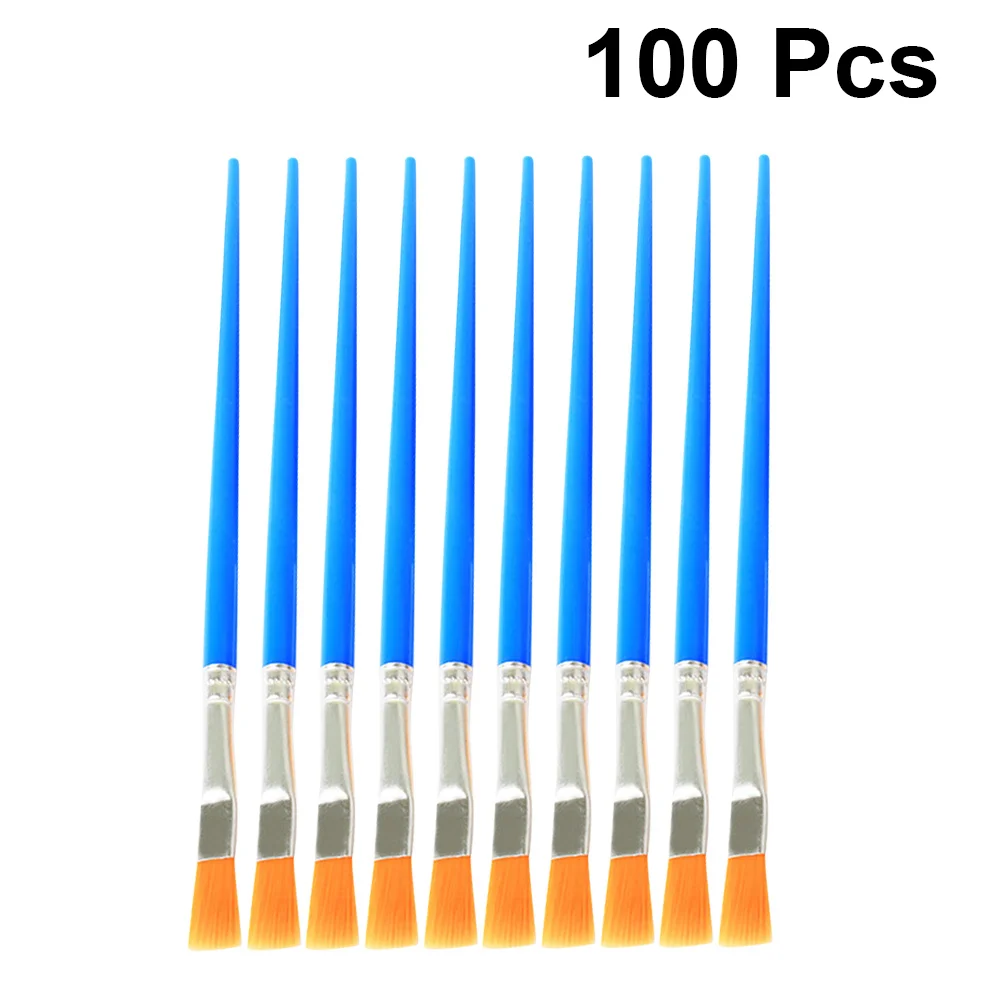 100pcs Children Brush Set Flat Painting Drawing Pen Brushes Oil Watercolor Artist Painting for Kids Toddler
100pcs Children Brush Set Flat Painting Drawing Pen Brushes Oil Watercolor Artist Painting for Kids Toddler
