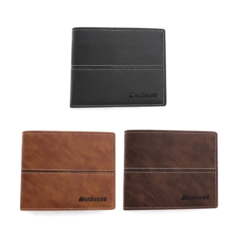 Elegant Men's PU Wallet Short Folding Coin Purse Large Capacity Wallets 
Elegant Men's PU Wallet Short Folding Coin Purse Large Capacity Wallets