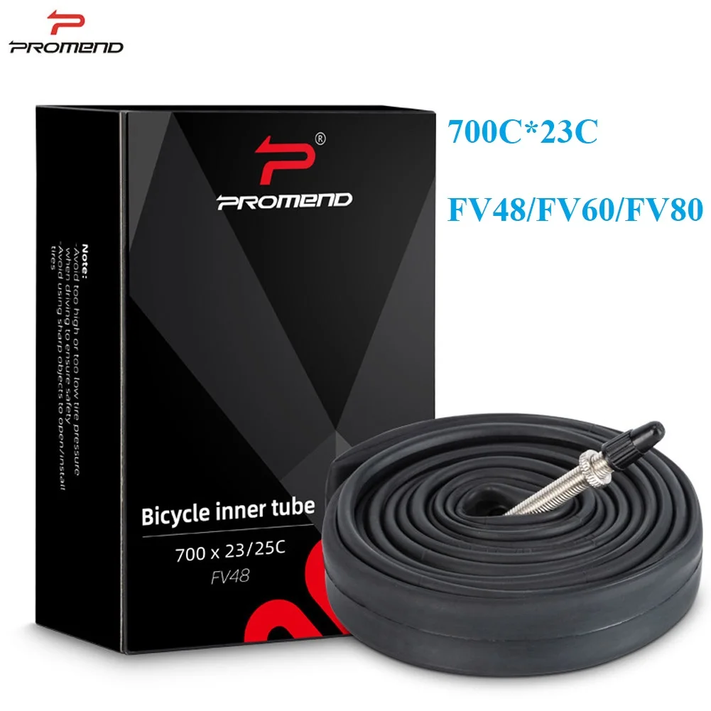 Bicycle Cycle Butyl Rubber Inner Tube 700C*23C Tire FV48/FV60/FV80 Valve For Road Bike Bike Tyre Replacement Accessories
Bicycle Cycle Butyl Rubber Inner Tube 700C*23C Tire FV48/FV60/FV80 Valve For Road Bike Bike Tyre Replacement Accessories