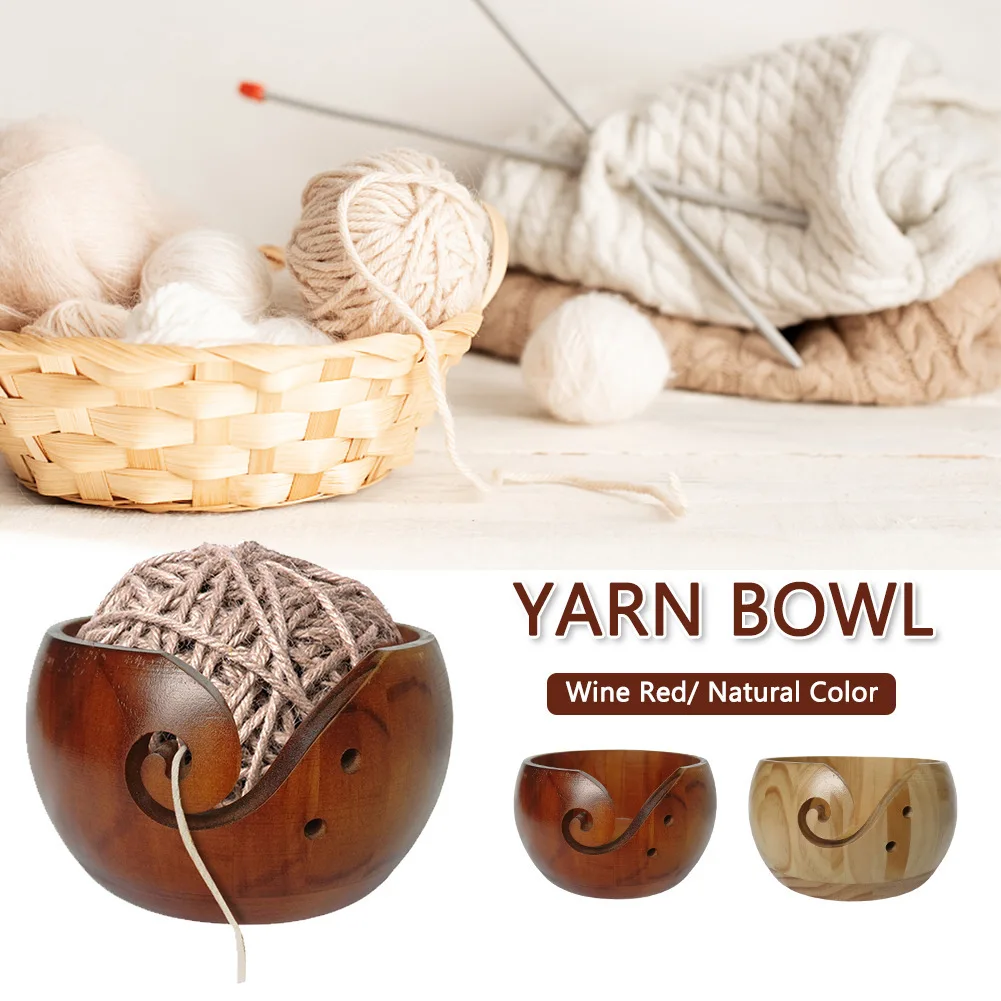 Ecofriendly Wooden Yarn Storage Bowl Organizer Knitted Crochet Wool Storage Bowl Handmade Sewing Needlework Supplies Storage
Ecofriendly Wooden Yarn Storage Bowl Organizer Knitted Crochet Wool Storage Bowl Handmade Sewing Needlework Supplies Storage