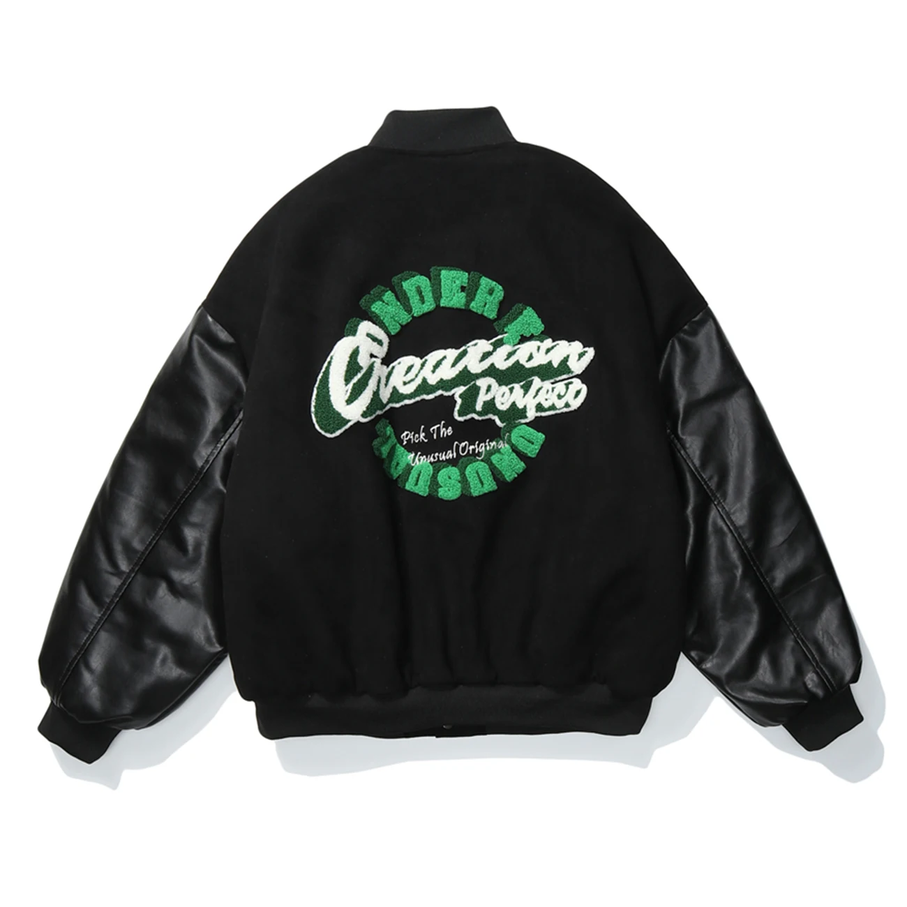 2022 Mens Hip Hop Chamois Suede Thick Jackets Streetwear Baseball Jacket Coats Winter Harajuku Patchwork Bomber Jacket Tops
2022 Mens Hip Hop Chamois Suede Thick Jackets Streetwear Baseball Jacket Coats Winter Harajuku Patchwork Bomber Jacket Tops