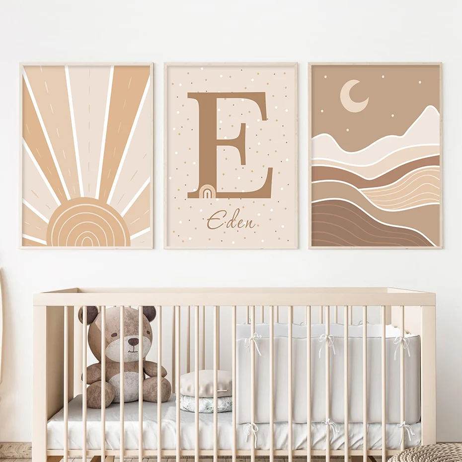 Bohemian Sun Landscape Personalized Custom Name Posters Nursery Canvas Painting Wall Art Print Pictures Kids Bedroom Home Decor
Bohemian Sun Landscape Personalized Custom Name Posters Nursery Canvas Painting Wall Art Print Pictures Kids Bedroom Home Decor