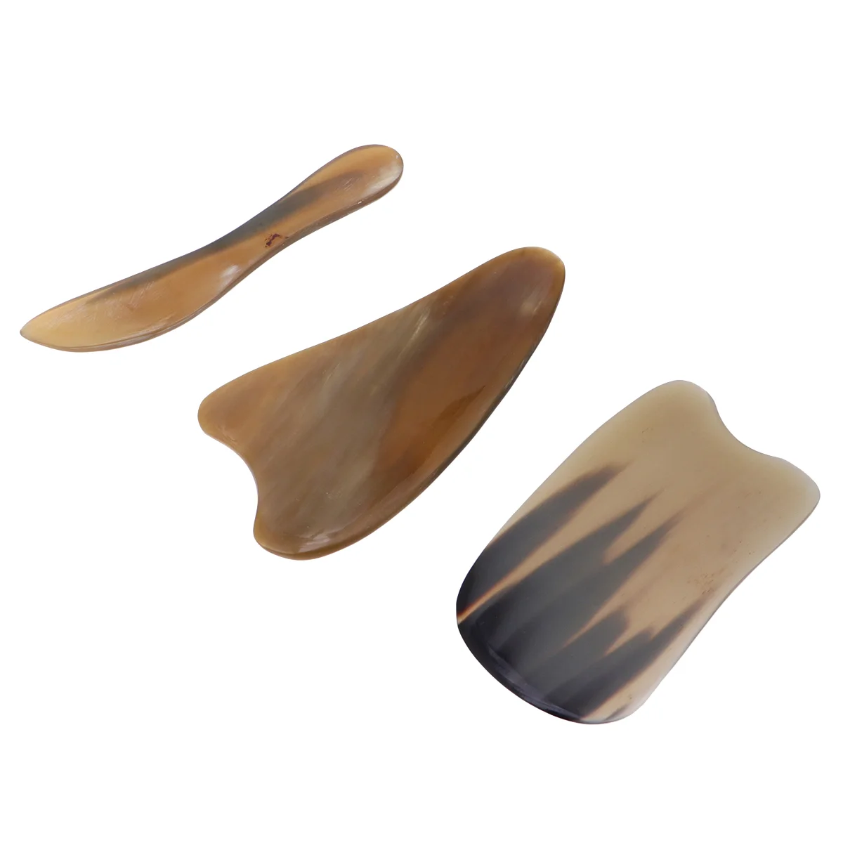 3pcs Guasha Boards Muscle Scraper Scraping Board Board Skin Scraping Roller Horn Boards 
3pcs Guasha Boards Muscle Scraper Scraping Board Board Skin Scraping Roller Horn Boards