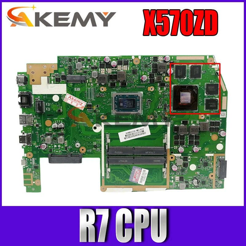 X570ZD Motherboard For Asus TUF YX570Z YX570ZD X570Z X570ZD Laptop motherboard Mainboard R7 CPU
X570ZD Motherboard For Asus TUF YX570Z YX570ZD X570Z X570ZD Laptop motherboard Mainboard R7 CPU