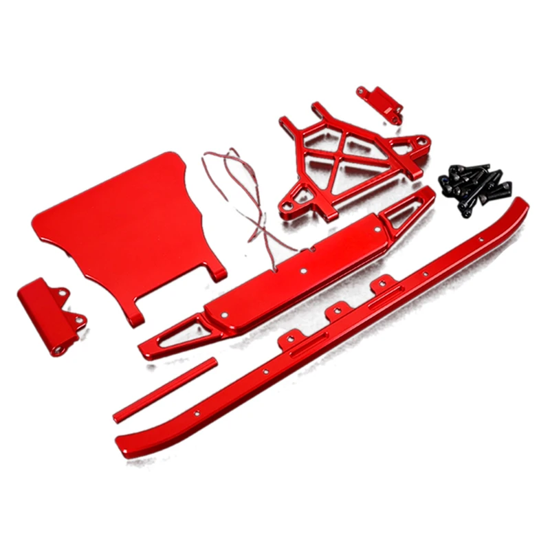 -New Upgrade CNC Metal Front Crash Kit For 1/5 Losi 5Ive-T 5T Rovan LT Rc Car Upgrade Parts
-New Upgrade CNC Metal Front Crash Kit For 1/5 Losi 5Ive-T 5T Rovan LT Rc Car Upgrade Parts