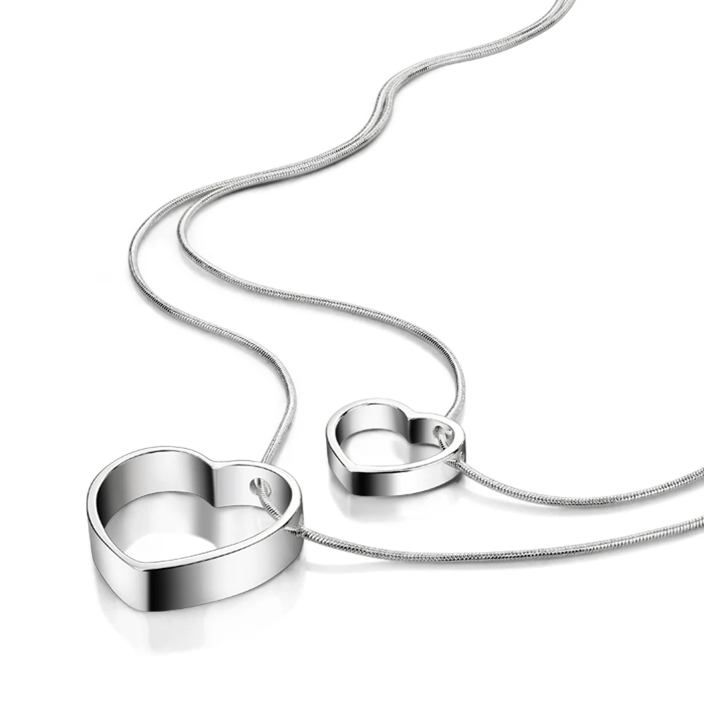 ziqiudieS925 Sterling Silver Double Line snake bone Heart Necklace Upscale women's love snake bone Chain jewelry birthday gift
ziqiudieS925 Sterling Silver Double Line snake bone Heart Necklace Upscale women's love snake bone Chain jewelry birthday gift