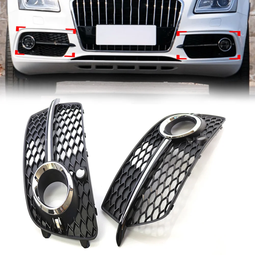 1Pcs Car Front Fog Lamp Grill Cover Chrome Trim For Audi Q5 S-Line 2013 2014 2015 2016 2017 8R0807681S/8R0807682N
1Pcs Car Front Fog Lamp Grill Cover Chrome Trim For Audi Q5 S-Line 2013 2014 2015 2016 2017 8R0807681S/8R0807682N
