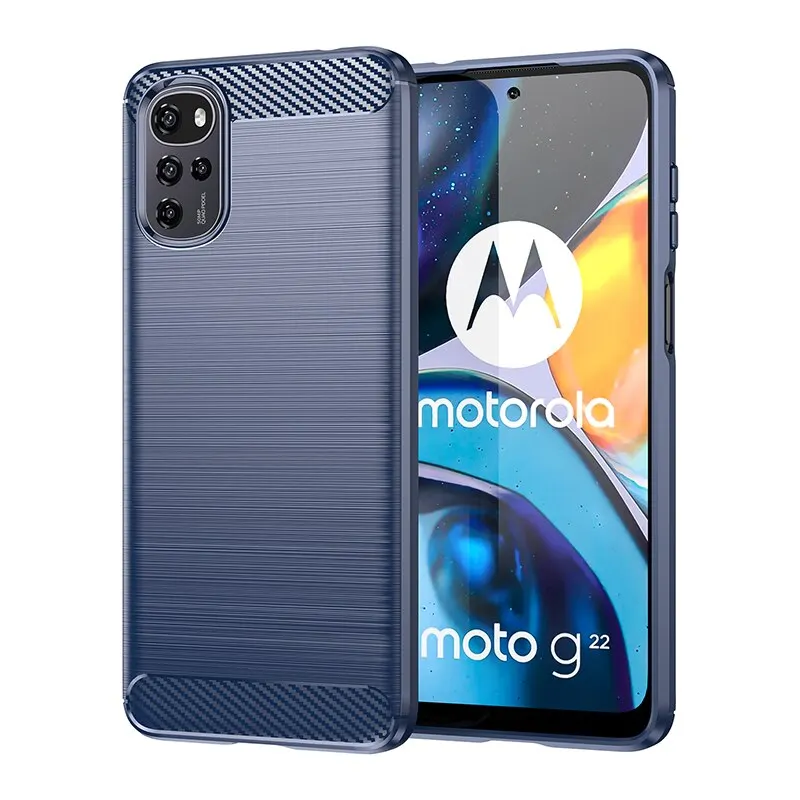 Мягкий чехол для Motorola Moto G22, защитный бампер, задняя крышка из углеродного волокна, противоударный силиконовый чехол
Мягкий чехол для Motorola Moto G22, защитный бампер, задняя крышка из углеродного волокна, противоударный силиконовый чехол