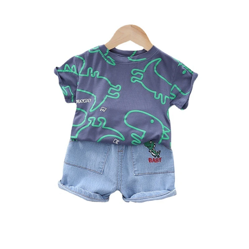 New Summer Baby Clothes Suit Children Boys Girls Fashion T-Shirt Shorts 2Pcs/Sets Toddler Sports Casual Costume Kids Sportswear
New Summer Baby Clothes Suit Children Boys Girls Fashion T-Shirt Shorts 2Pcs/Sets Toddler Sports Casual Costume Kids Sportswear