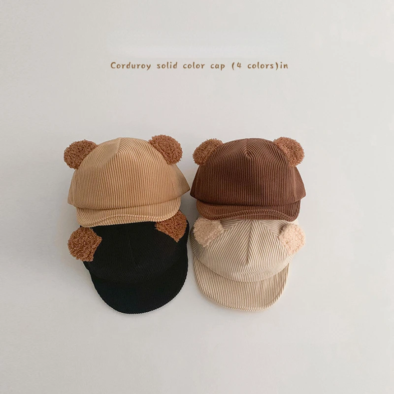 2022 Autumn Winter Baby Hat Korean Style Ins Boy Girl Corduroy Short Eaves Duck Tongue Hat Kid Sunscreen Warm Baseball Cap
2022 Autumn Winter Baby Hat Korean Style Ins Boy Girl Corduroy Short Eaves Duck Tongue Hat Kid Sunscreen Warm Baseball Cap
