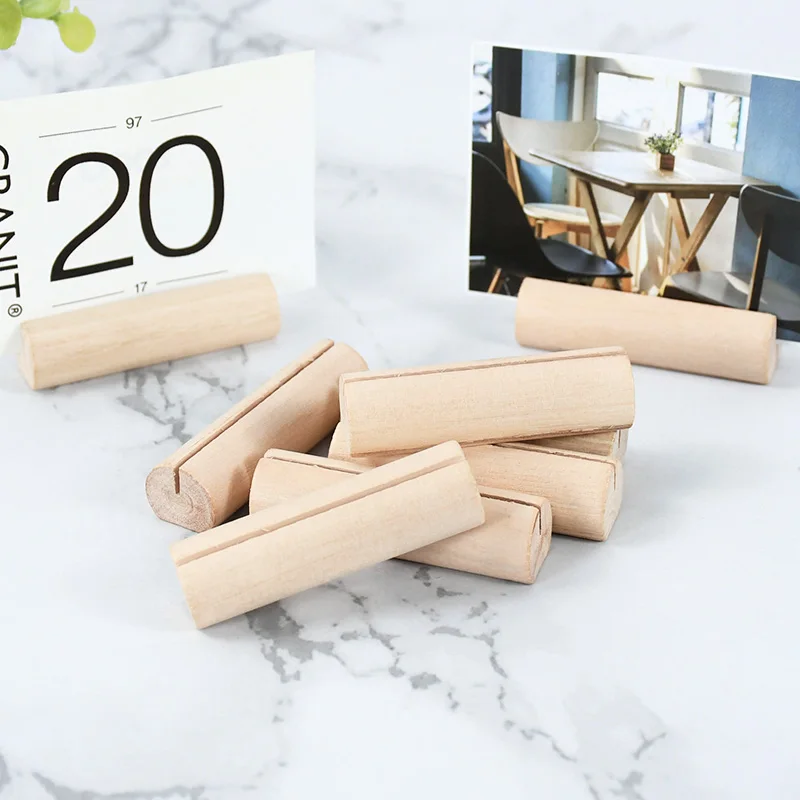 5pcs Wooden Photo Stand Business Card Holder Picture Memo Holders Desktop Message Organizer Wedding Party Table Number Name Sign
5pcs Wooden Photo Stand Business Card Holder Picture Memo Holders Desktop Message Organizer Wedding Party Table Number Name Sign