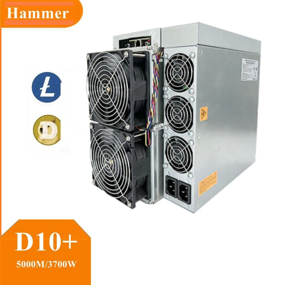 Hammer D10+ 5000MH/S 3700W (DOGE/LTC) Power Supply Much Cheaper than L7 Dogecoin Machine with Power Supply Included
Hammer D10+ 5000MH/S 3700W (DOGE/LTC) Power Supply Much Cheaper than L7 Dogecoin Machine with Power Supply Included