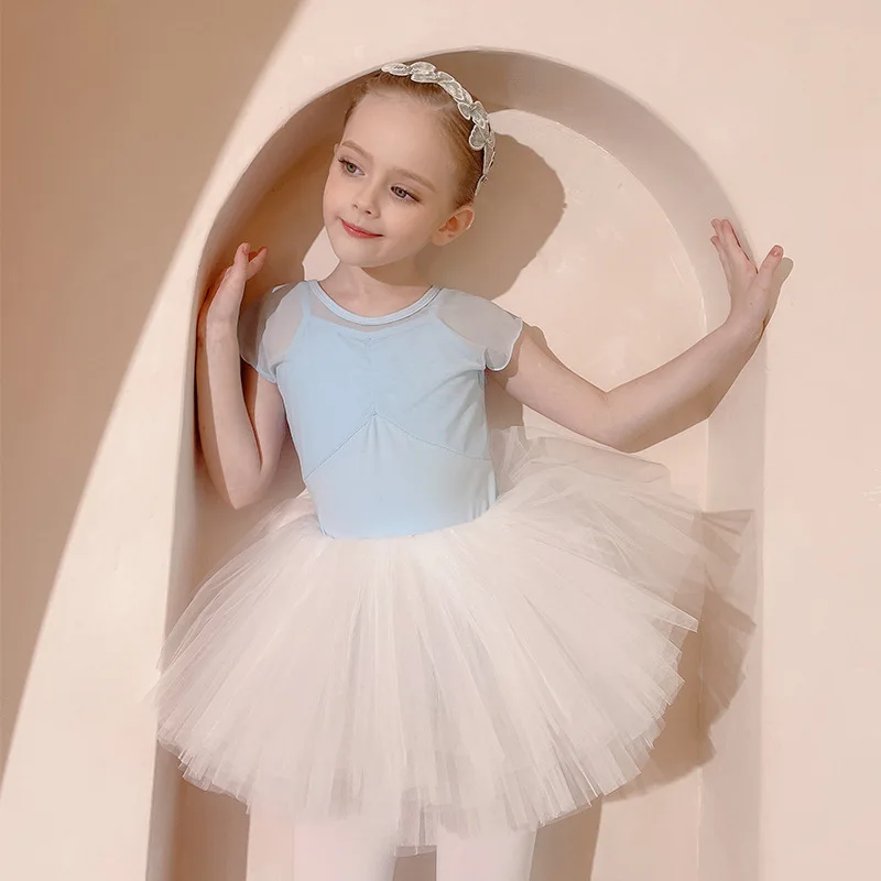 Детское танцевальное платье, летняя светло-голубая тренировочная юбка с короткими рукавами для девочек, раздельная детская юбка
Детское танцевальное платье, летняя светло-голубая тренировочная юбка с короткими рукавами для девочек, раздельная детская юбка