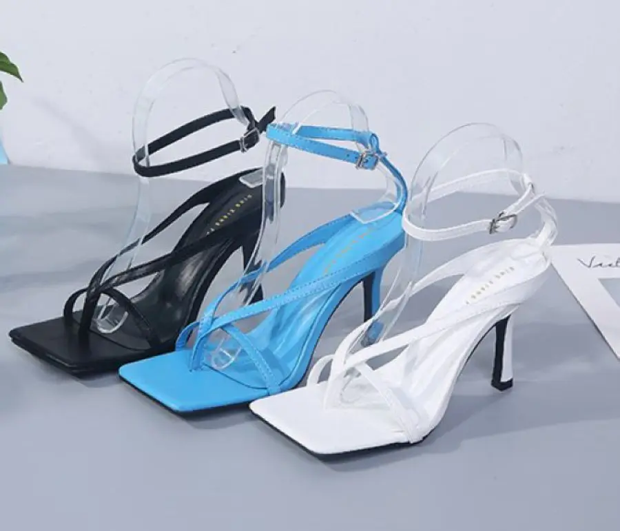 2021 Spring/Summer Candy Color Strap Mid-heel Sandals Fashion Square Toe High Heel Flip-Flop Sandals Multicolor Choice
2021 Spring/Summer Candy Color Strap Mid-heel Sandals Fashion Square Toe High Heel Flip-Flop Sandals Multicolor Choice
