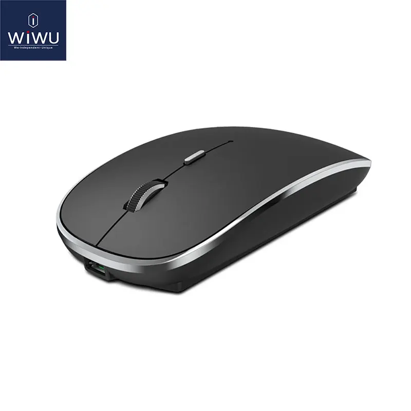 WiWU Wireless Mouse Rechargable Mice for MacBook PC Laptop Dual Model Connect 2.4G Bluetooth Mouse for Game Laptop
WiWU Wireless Mouse Rechargable Mice for MacBook PC Laptop Dual Model Connect 2.4G Bluetooth Mouse for Game Laptop