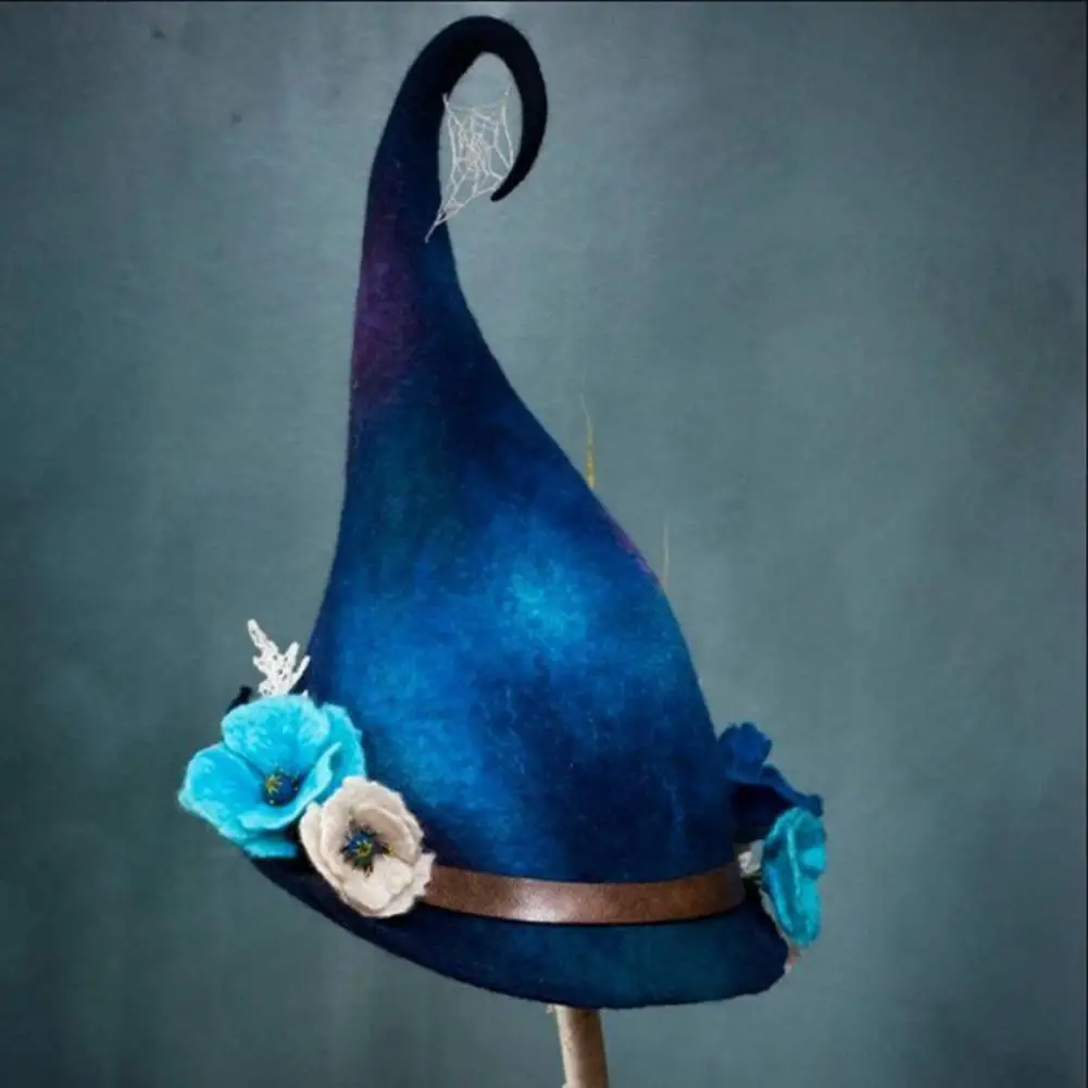 Felt Witch Hat Fashion Dress Up Large Halloween Felt Witch Hat with Rose Flower Mushroom for Festival
Felt Witch Hat Fashion Dress Up Large Halloween Felt Witch Hat with Rose Flower Mushroom for Festival