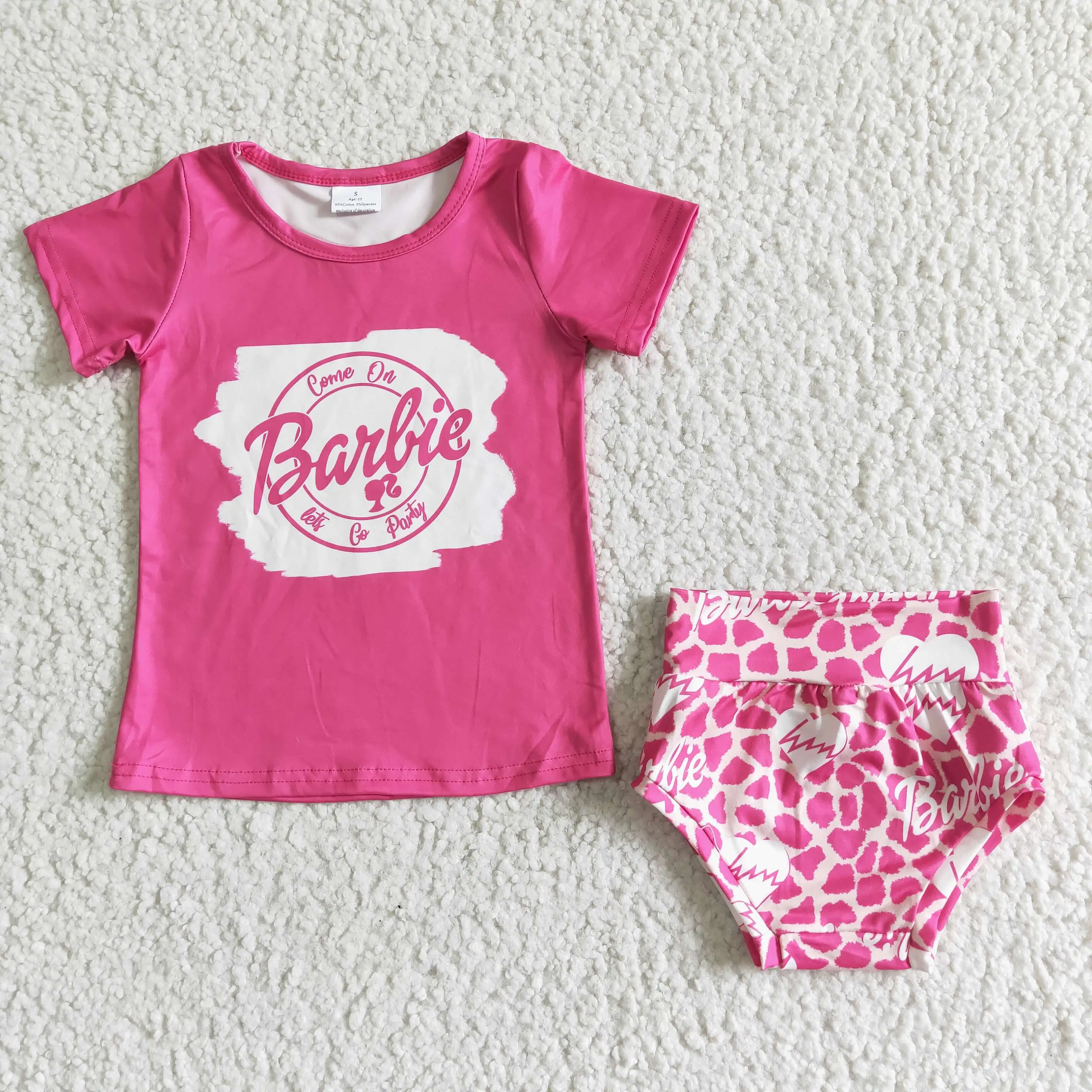 2022 Children Clothing Sets Pink Short Sleeves Tee Shirt Boutique Outfits Cow Bummies Sets Kids Wear
2022 Children Clothing Sets Pink Short Sleeves Tee Shirt Boutique Outfits Cow Bummies Sets Kids Wear