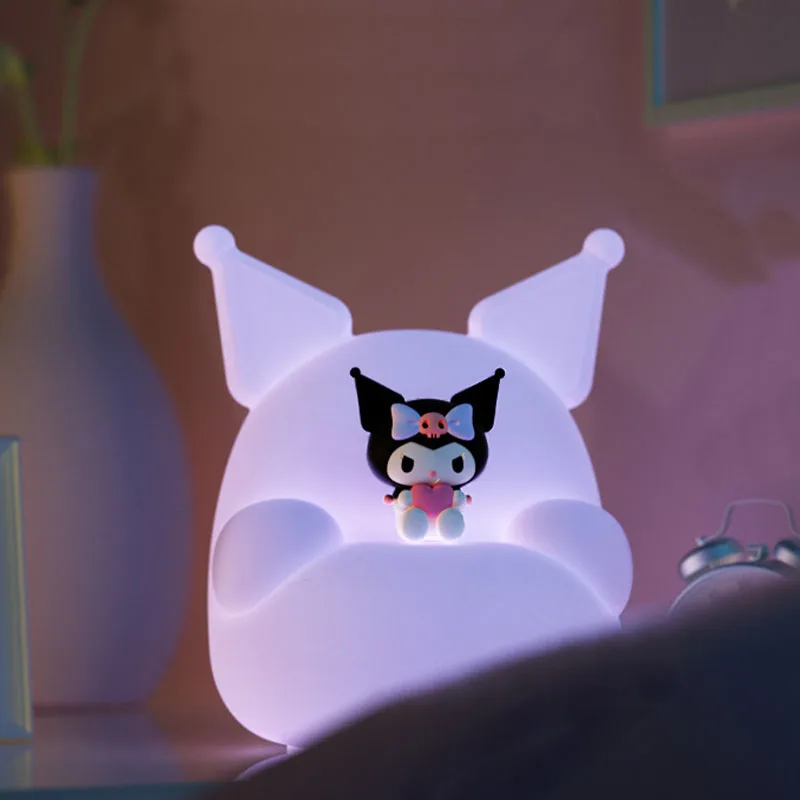 Sanrio Kawaii Kuromi Night Light Household Bedside Bathroom Exquisite Soft Skin Friendly High Resilience Mood Light Girl's Gift
Sanrio Kawaii Kuromi Night Light Household Bedside Bathroom Exquisite Soft Skin Friendly High Resilience Mood Light Girl's Gift