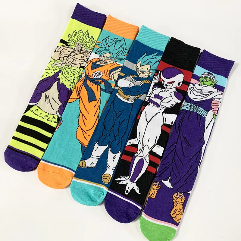 Japanese anime yellow color crew men and women socks Dragon Ball Sun Wukong Vegeta fashion trend cartoon socks
Japanese anime yellow color crew men and women socks Dragon Ball Sun Wukong Vegeta fashion trend cartoon socks