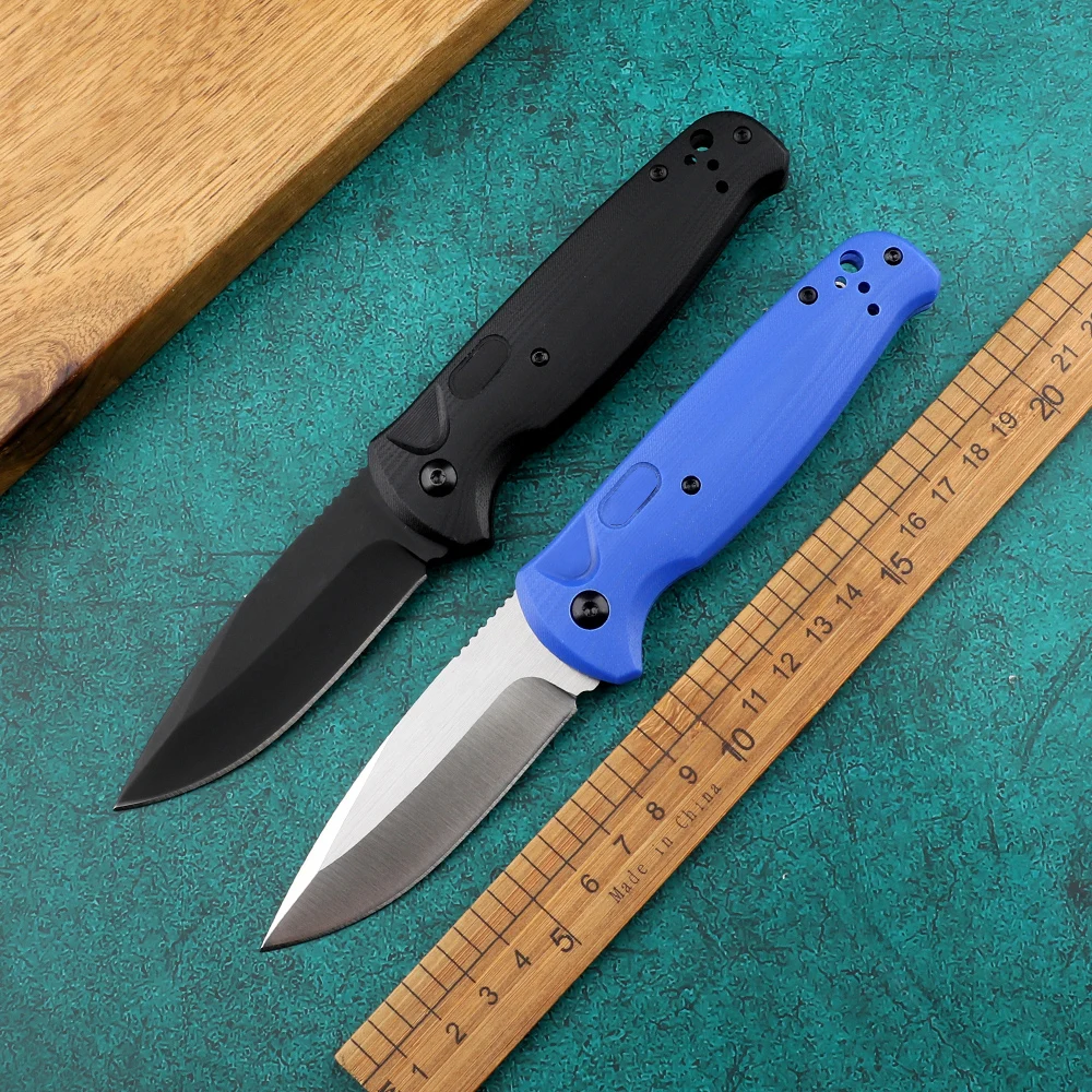 Новый складной карманный нож G10 с рукояткой 4300 Mark 154 см, инструменты для выживания, для повседневного использования, для кухни, кемпинга, охоты
Новый складной карманный нож G10 с рукояткой 4300 Mark 154 см, инструменты для выживания, для повседневного использования, для кухни, кемпинга, охоты