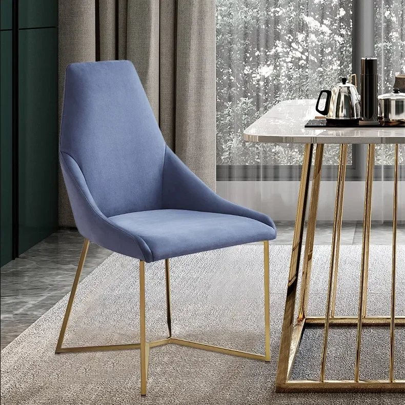 Newest Polished Stainless Steel Dining Chair Velvet Upholster Restaurant Chair For Home Hotel
Newest Polished Stainless Steel Dining Chair Velvet Upholster Restaurant Chair For Home Hotel