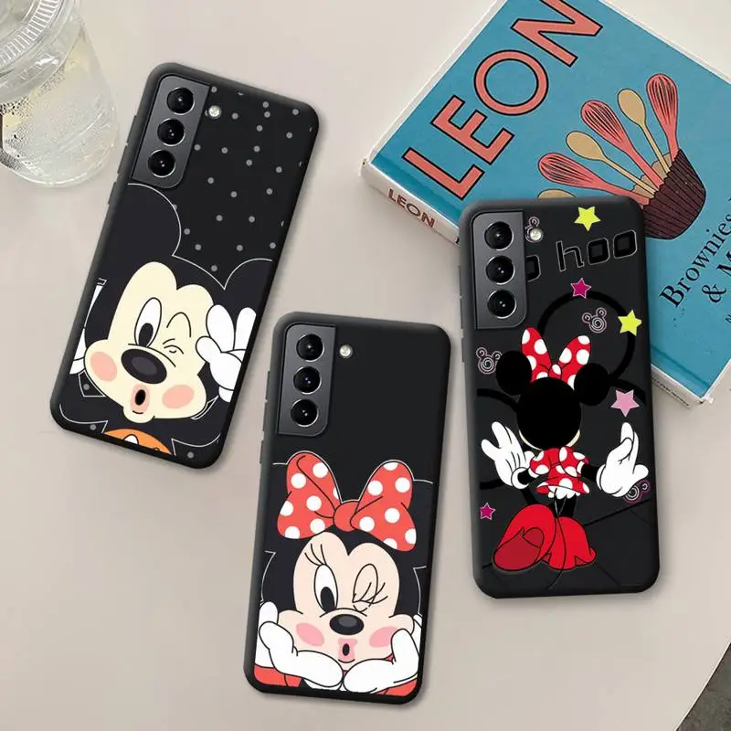 Cute Mickey Minnie Mouse Phone Case for Samsung Galaxy S22 S21 Ultra S20 FE S9 Plus S10 5G lite 2020 Silicone Soft Cover
Cute Mickey Minnie Mouse Phone Case for Samsung Galaxy S22 S21 Ultra S20 FE S9 Plus S10 5G lite 2020 Silicone Soft Cover