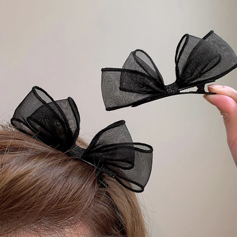 Sweet Side Clips Duckbill Clips Mesh Bow Hair Clip Headwear Bangs Clips Hair Accessories Hairpins
Sweet Side Clips Duckbill Clips Mesh Bow Hair Clip Headwear Bangs Clips Hair Accessories Hairpins