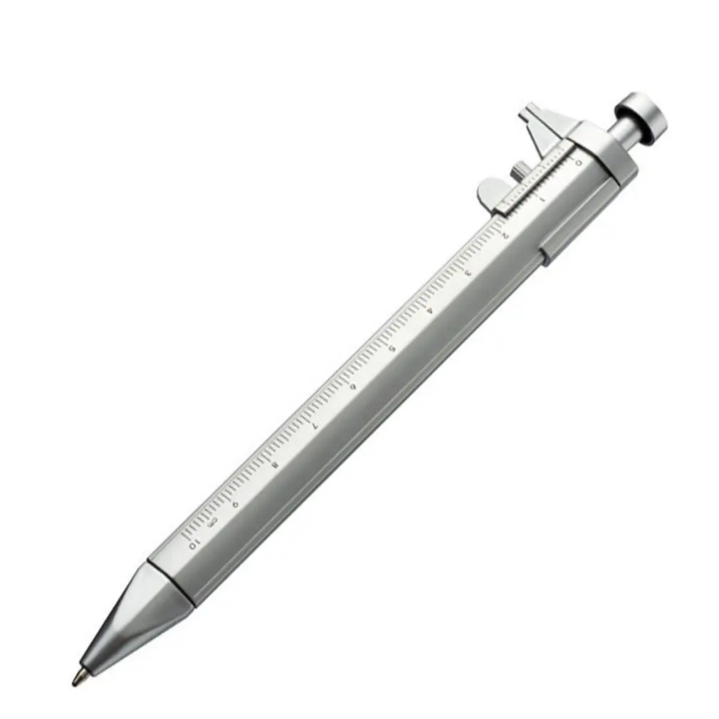 

Vernier Caliper Multifunction Gel Ink Pen Roller Ballpoint Pen Stationery Practical Portable 0.5mm Ballpoint Pen