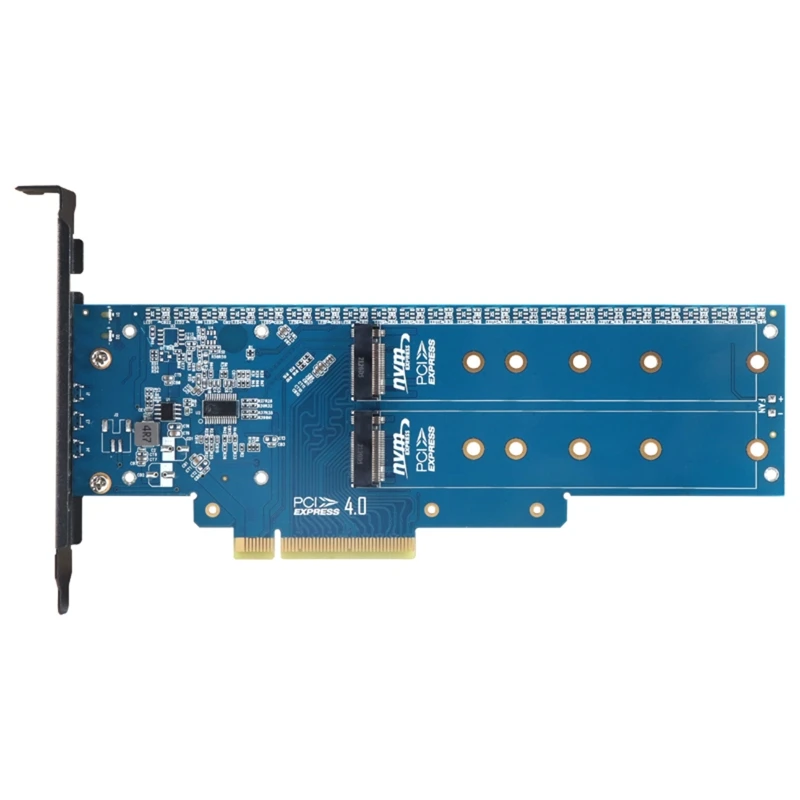 Адаптер M.2 NVMe SSD на PCIe3.0 X8 X16, карта 32 Гбит/с, SSD PCI Express конвертер, поддержка M key B & M key для 2230-42-60-80-110
Адаптер M.2 NVMe SSD на PCIe3.0 X8 X16, карта 32 Гбит/с, SSD PCI Express конвертер, поддержка M key B & M key для 2230-42-60-80-110