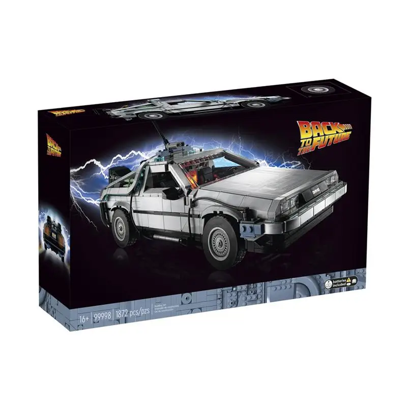 

Delorean Dmc-12 Back To The Future Time Machine Concept Cars Compatible 10300 Building Blocks Toy Bricks Christmas Boy Gifts