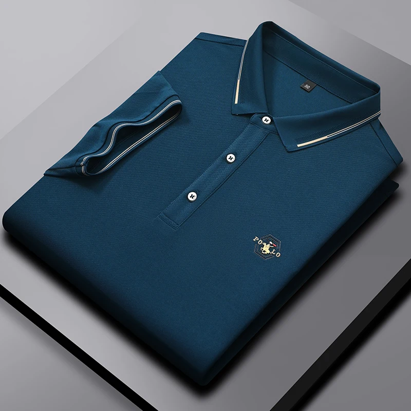 Luxury Brand Men's Polo Shirt 2023 Summer New Short Sleeve Lapel Embroidery European Trend Casual T-Shirt For Men Business Ropa
Luxury Brand Men's Polo Shirt 2023 Summer New Short Sleeve Lapel Embroidery European Trend Casual T-Shirt For Men Business Ropa